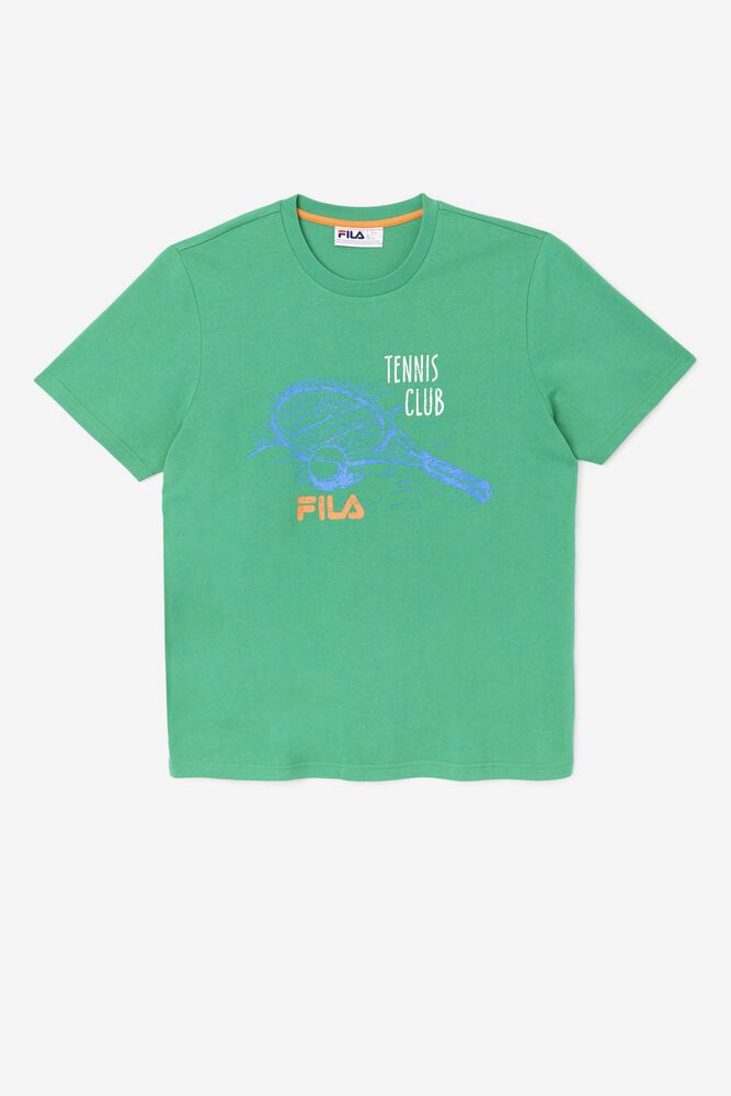 Fila T Skjorte Herre Grønn Derzan 357481-LOB